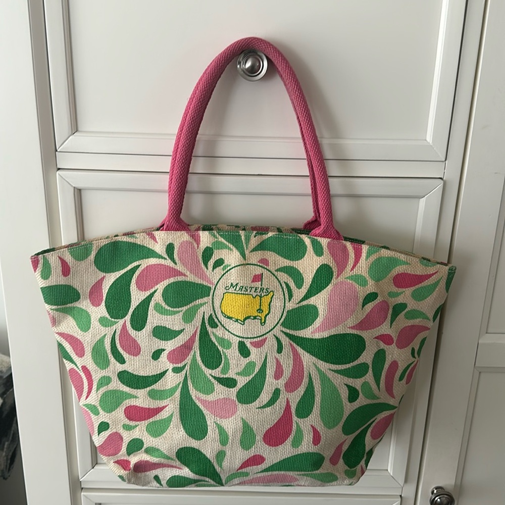 Vintage Y2K Masters Golf Shopper Tote Bag Made in India